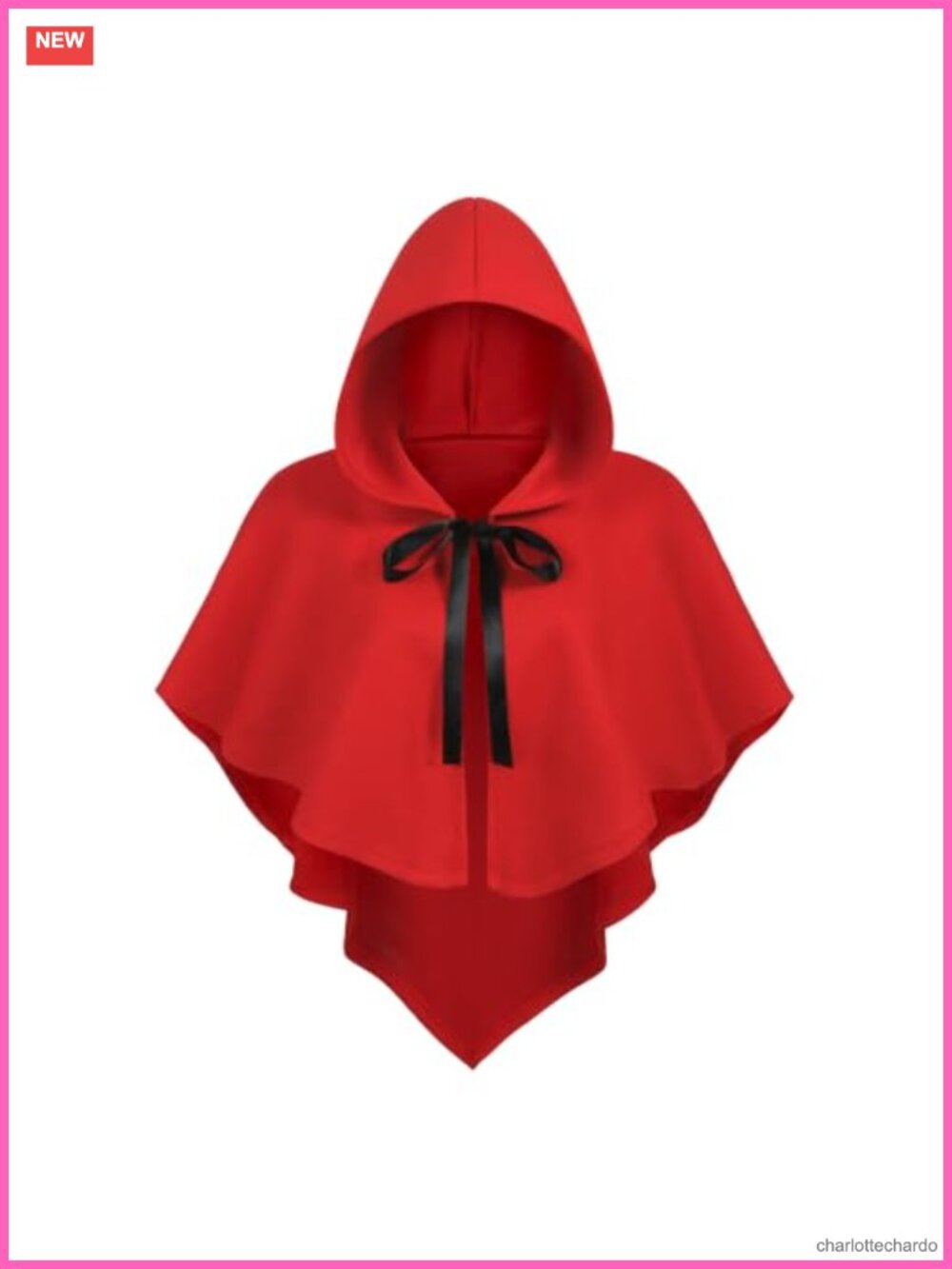 Red Riding Hood Cape Costume Women Cosplay Halloween Christmas Cape